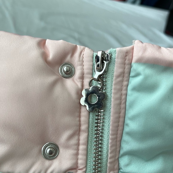 YITAI Pastel Bloom Quilted Puffer Jacket, Size XL (regular fit) - Picture 5 of 8